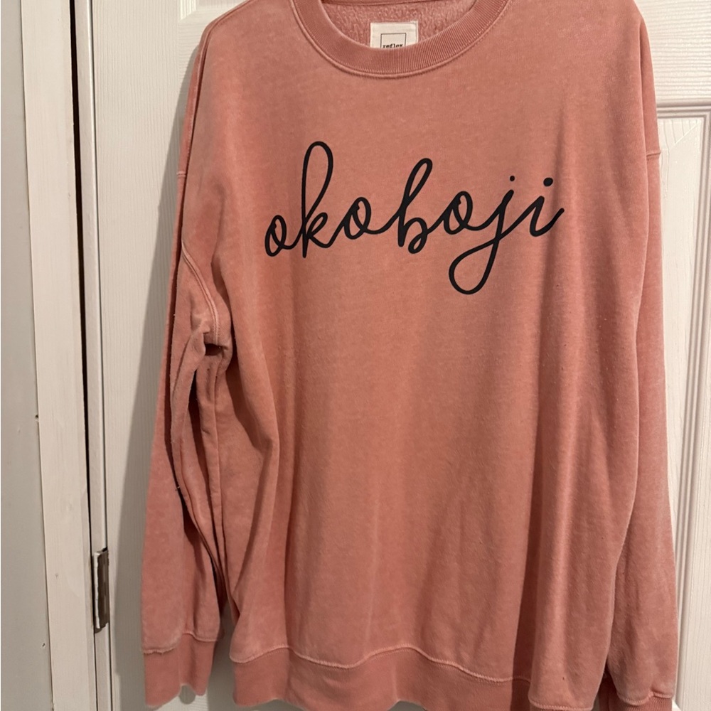 Reflex Dusty Pink Fleece Sweatshirt
